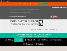 Tablet Screenshot of fbcchelsea.com